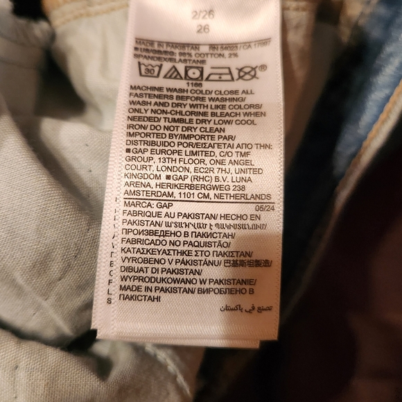 Womans GAP Denim Skirt 2/26 Waist  36 In Length - Picture 5 of 7